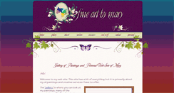 Desktop Screenshot of fineartbymary.com