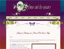 Tablet Screenshot of fineartbymary.com